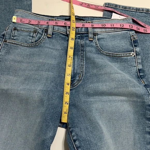 NWT Modern American Emmy High Rise Flare Jeans Size 27 - Picture 9 of 14